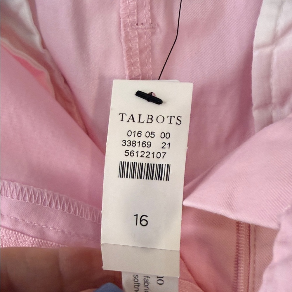 Talbots Women’s Light Pink Chinos - Picture 8 of 9